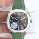 Replica Patek Philippe Aquanaut 5167R Black Face Green Rubber Band Watches (5)_th.jpg
